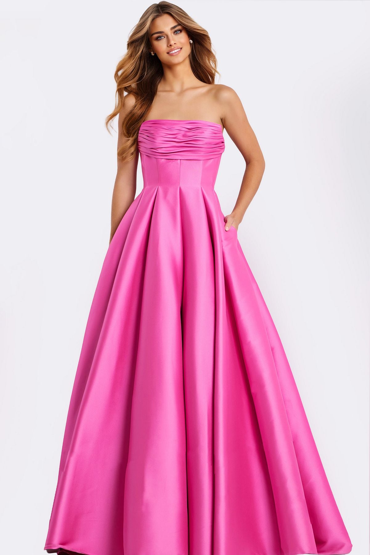 Prom Dresses Long Ball Gown Formal Prom Dress Fuchsia