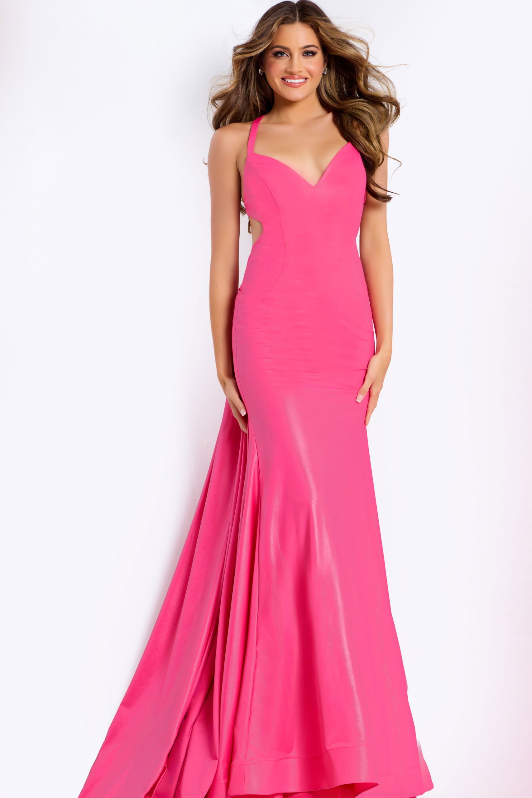 Prom Dresses Long Formal Mermaid Prom Dress Fuchsia