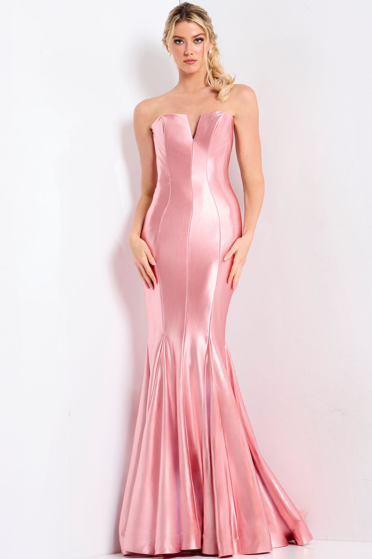 Prom Dresses Long Formal Mermaid Prom Dress Rose/Gold