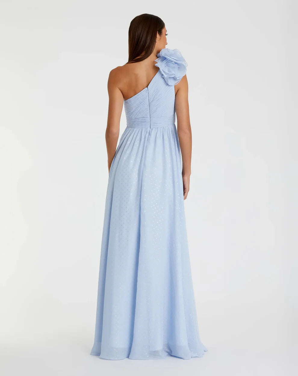 Mac Duggal Long One Shoulder Formal Prom Gown 49536 - The Dress Outlet