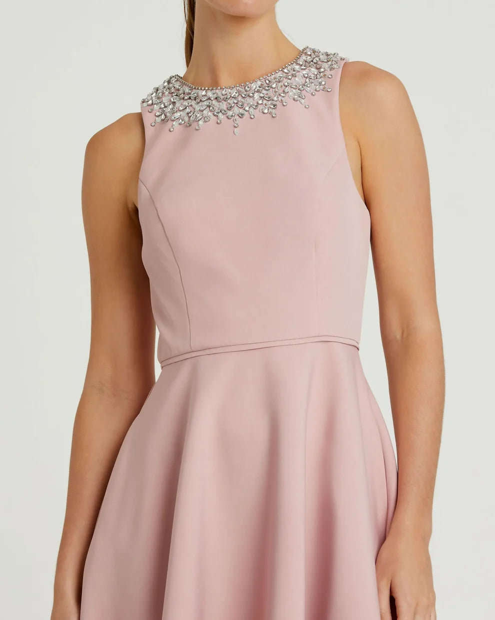 Prom Dresses High Low Evening Gown Formal Prom Dress Blush