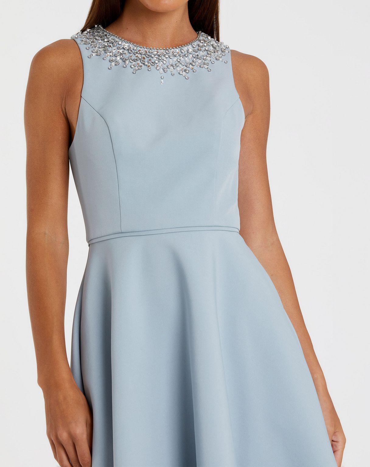 Prom Dresses High Low Evening Gown Formal Prom Dress Powder Blue
