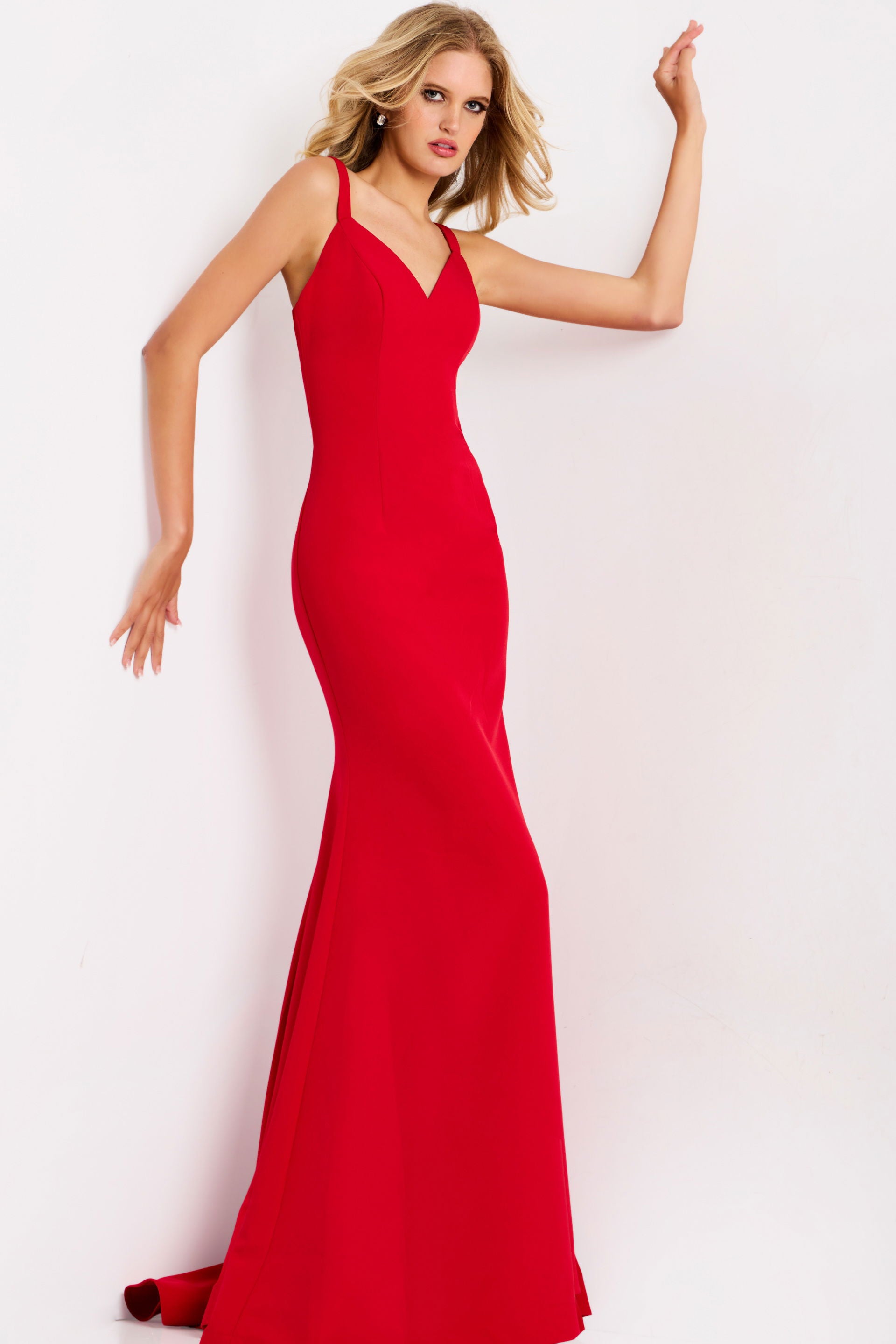 Prom Dresses Formal Mermaid Prom Long Dress Jovani 49861 Red