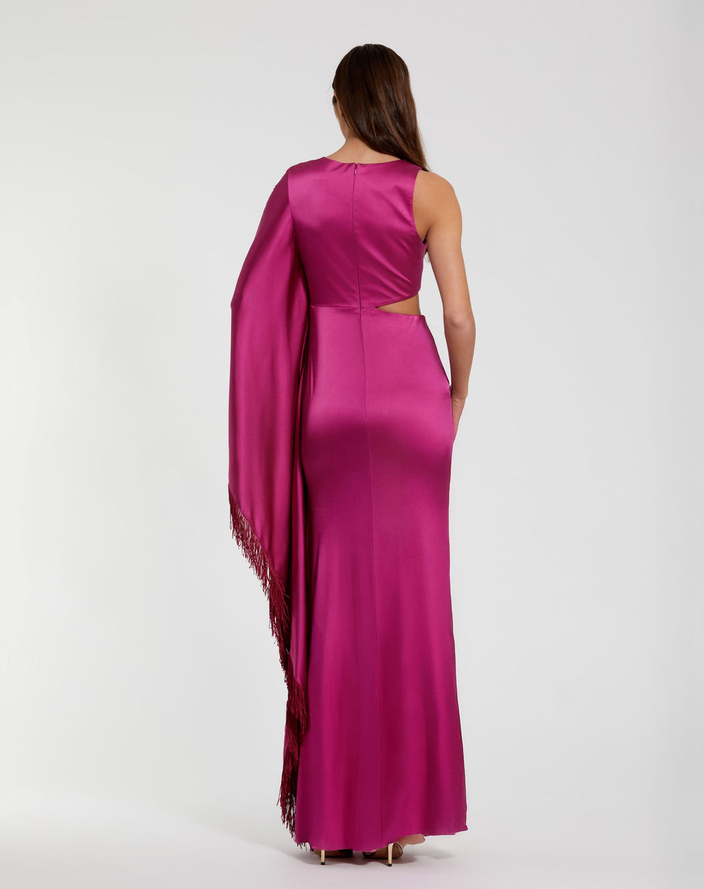 Formal Dresses Long Evening Pleated Formal Dress Mac Duggal 49898 Magenta