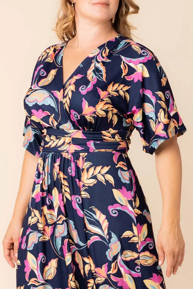 Plus Size Dresses Mother of the Bride Long Formal Plus Size Dress Talavera Motif Print