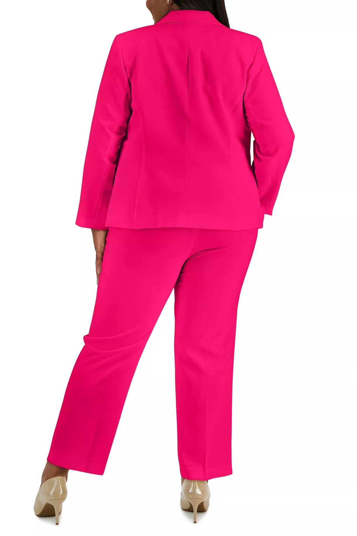 Plus Size Dresses Long Formal Plus Size Pant Suit Le Suit 50041009 Lipstick