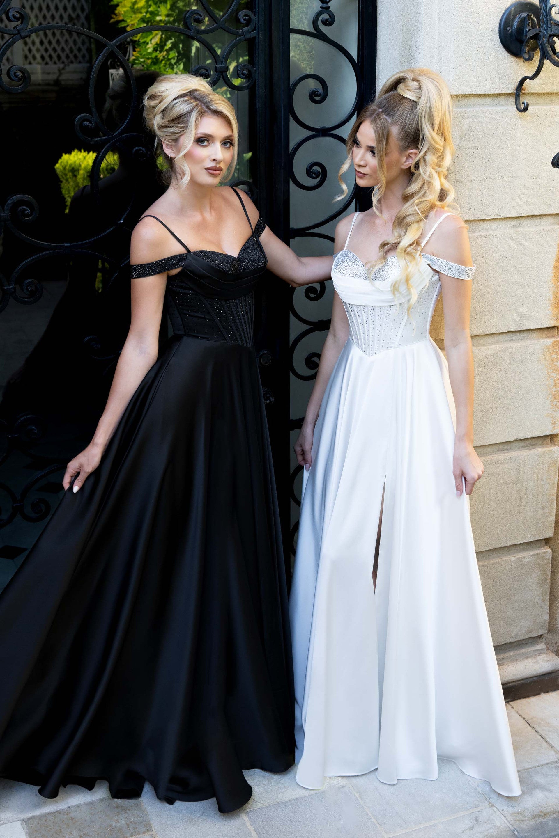 Sweetheart Floor-Length Satin Evening A-Line Lenovia 8502