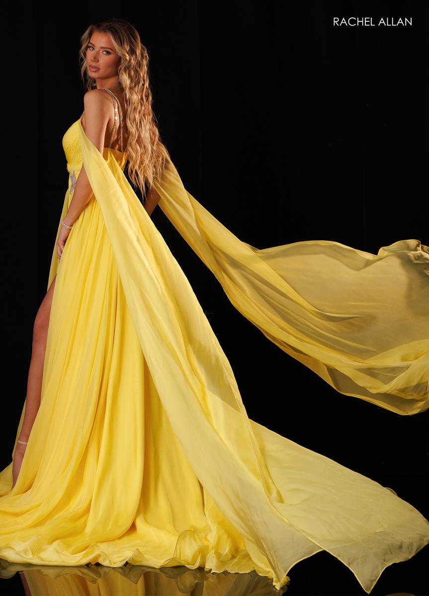 Sweetheart Floor-Length Chiffon Formal A-Line Rachel Allan 50444