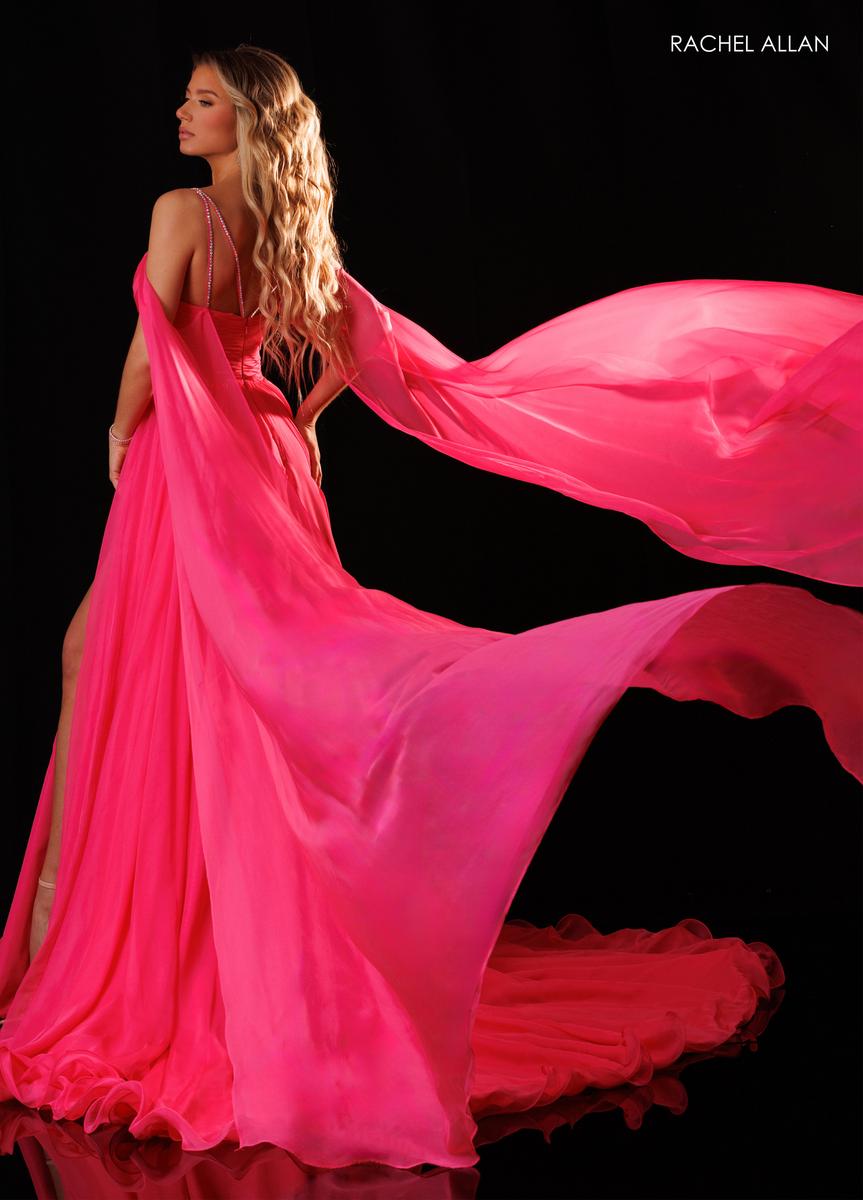 Sweetheart Floor-Length Chiffon Formal A-Line Rachel Allan 50444