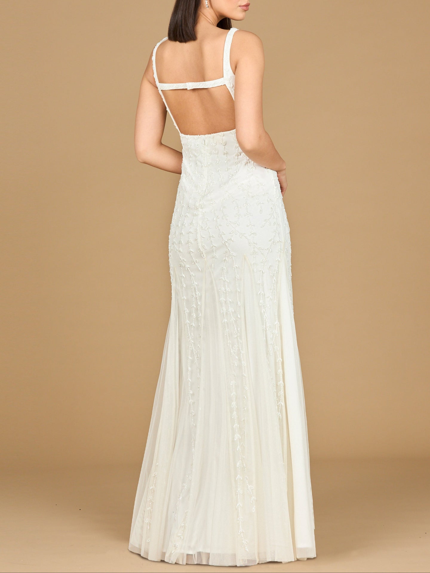 Sweetheart Floor-Length Tulle Wedding Sheath Lara 51217