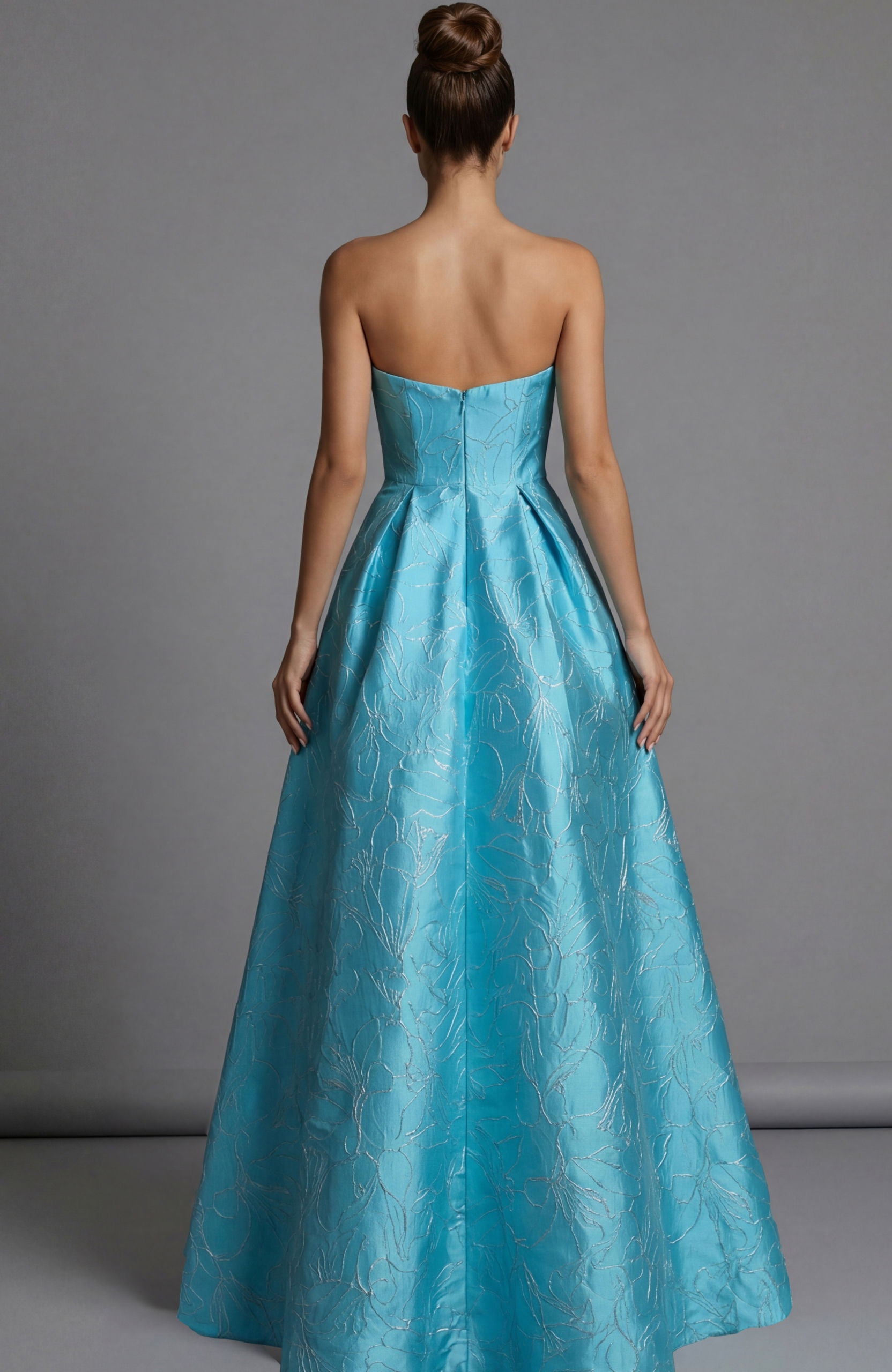 Cocktail Dresses A Line High Low Corset Cocktail Dress Jovani 51693 Turquoise