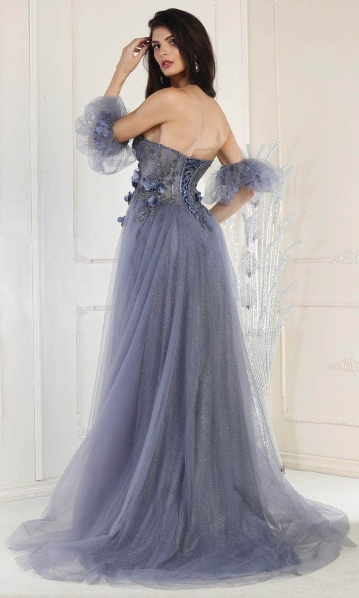Sweetheart Floor-Length Tulle Prom A-Line May Queen 1961