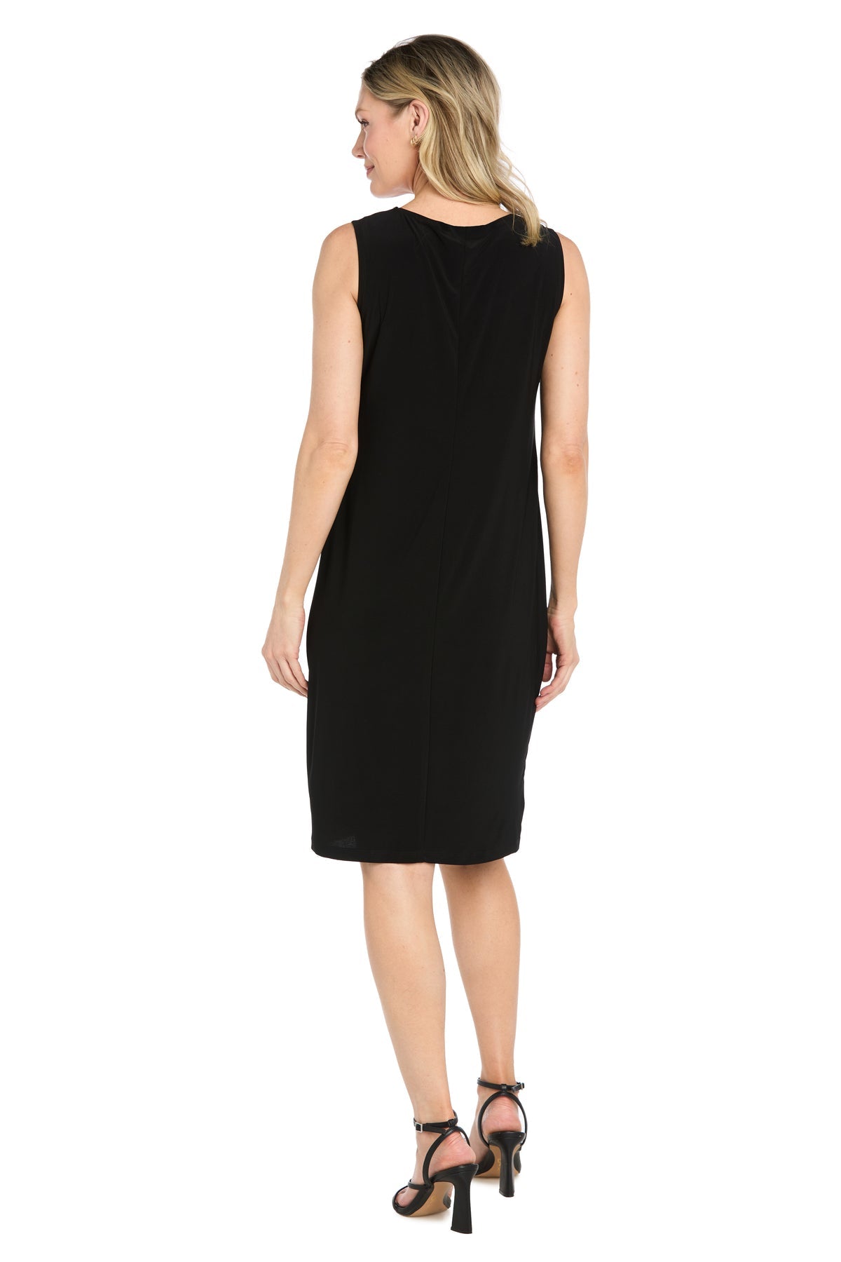 Jewel Knee-Length Chiffon Formal Two-Piece Dress R&M Richards 5209