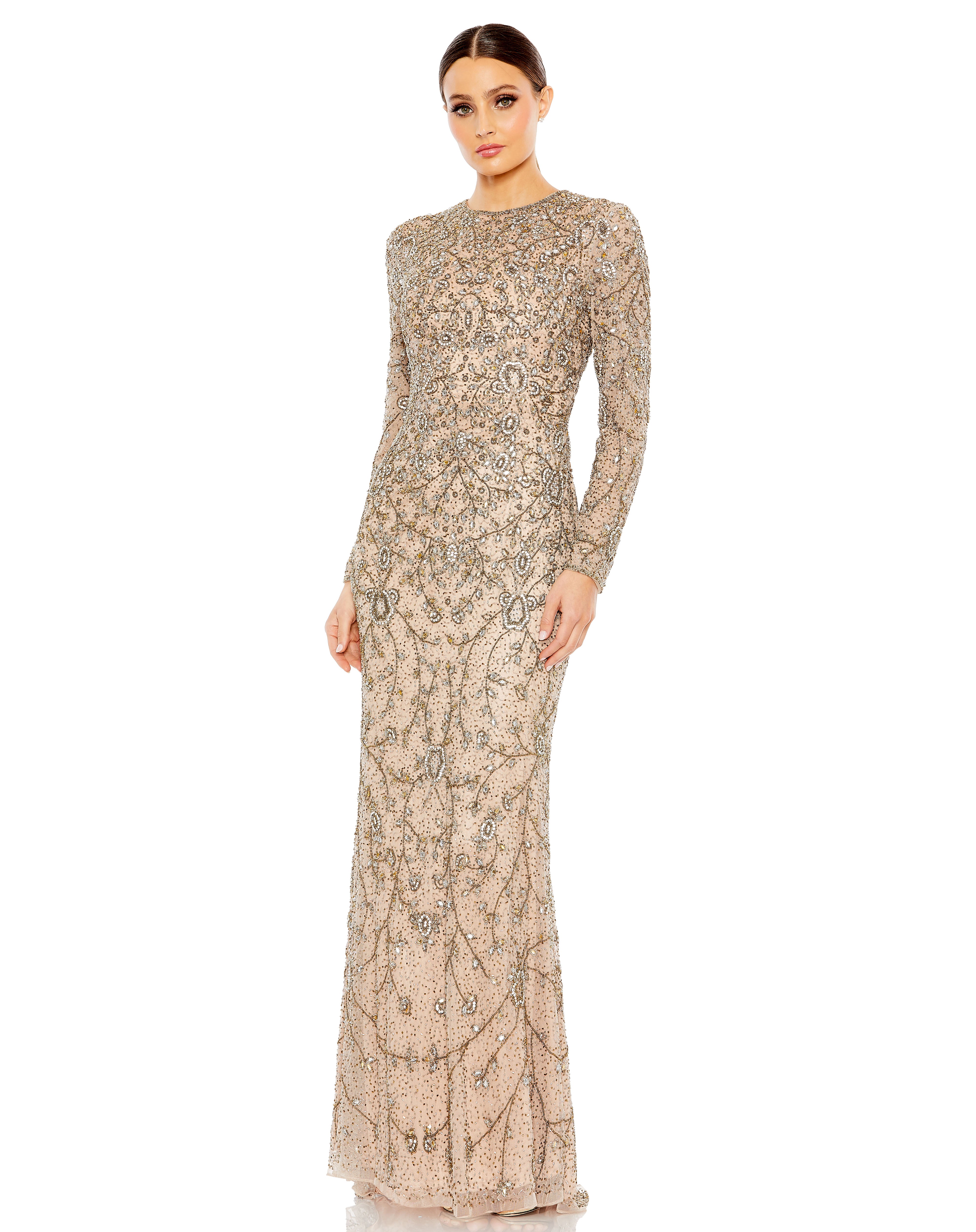 Long Mother of the Bride Dress Mother of the Bride Mac Duggal 5308