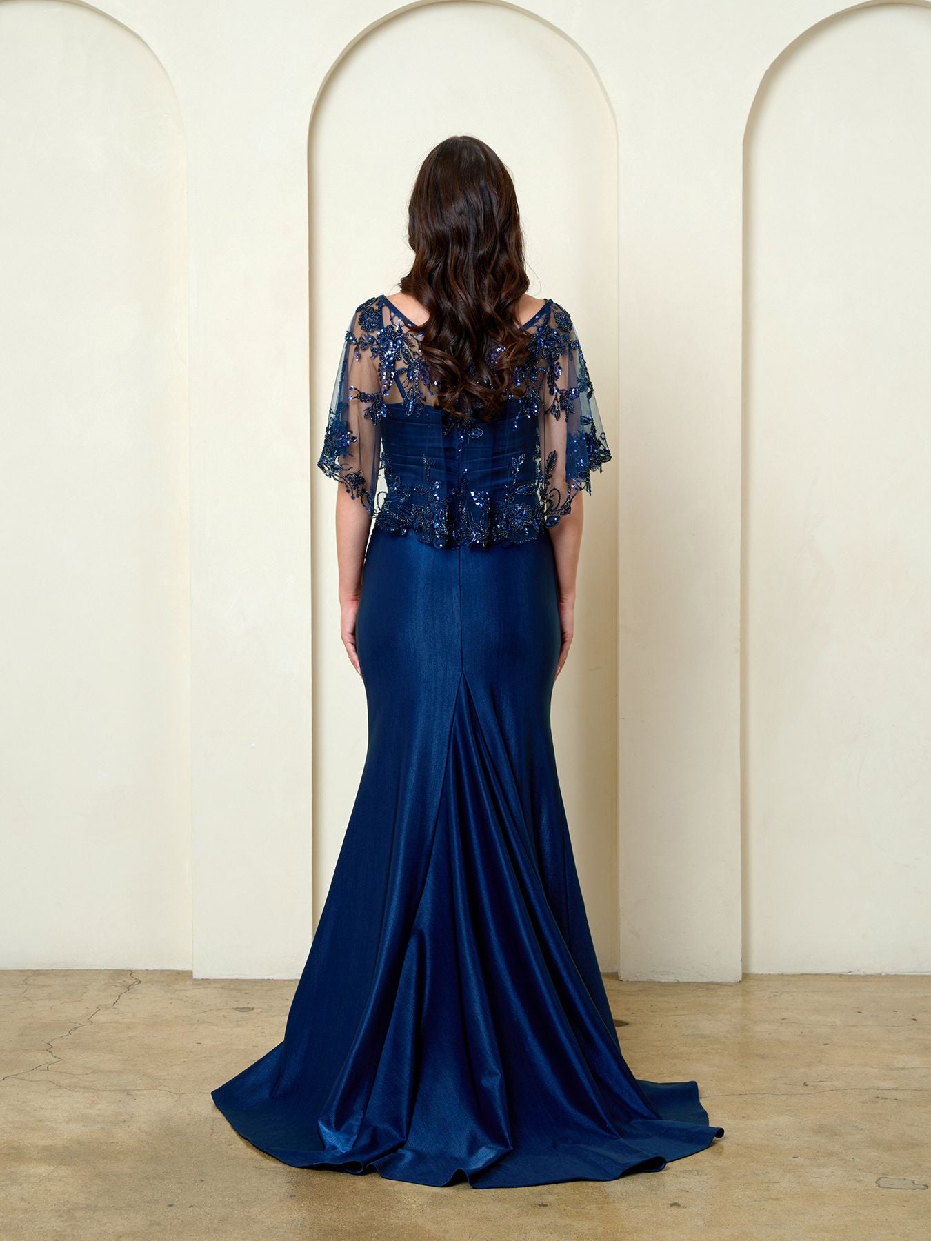 Sweetheart Floor-Length Satin Formal Mermaid Eva Fashion 5309