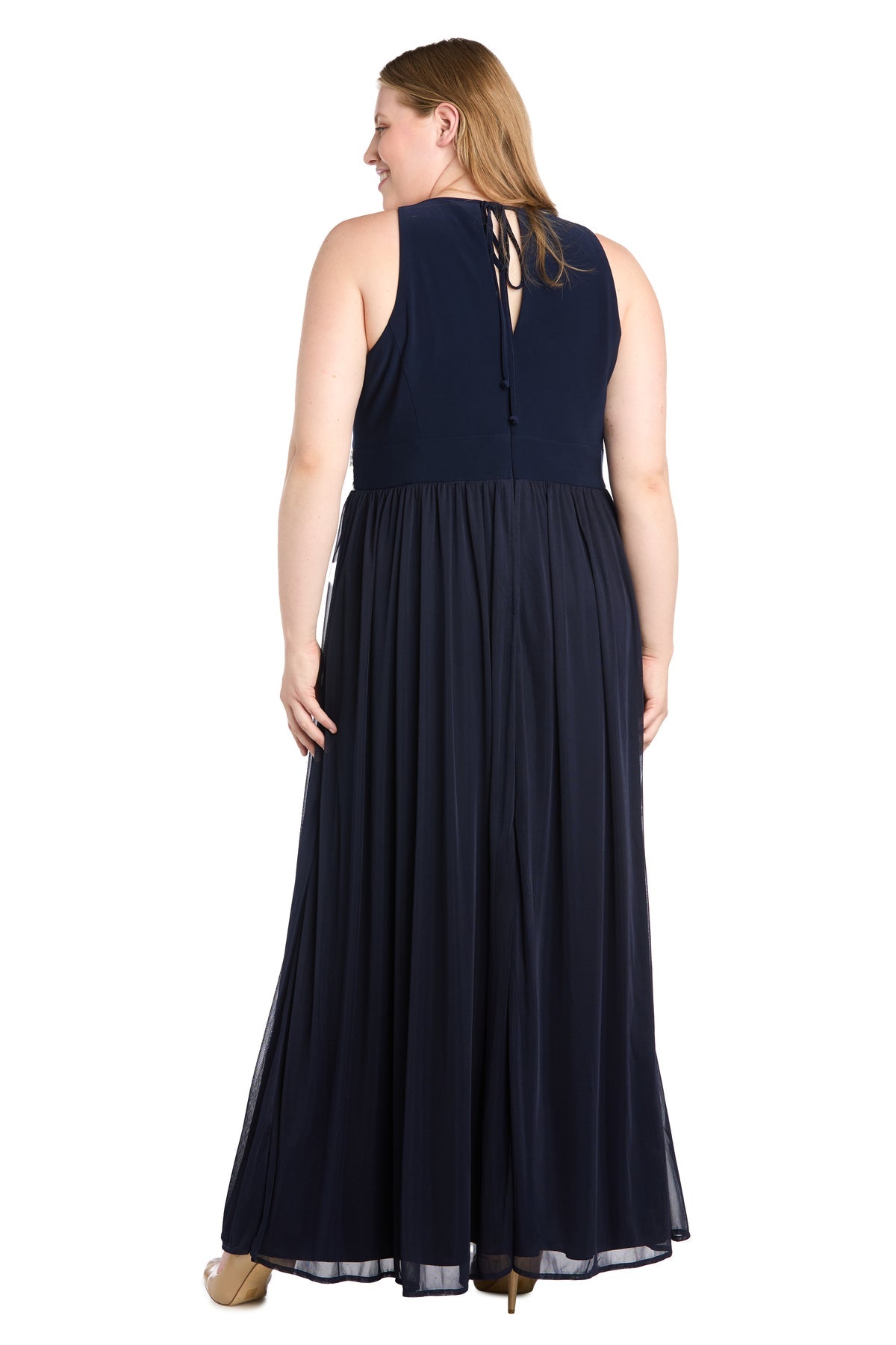R&M Richards 5405W Plus Size Formal Long Dress