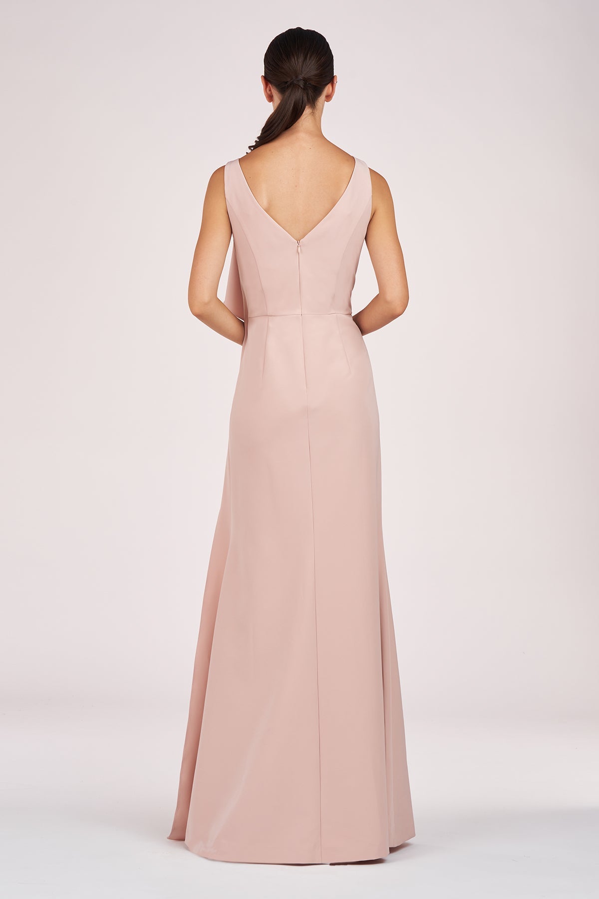 Sleeveless Ruffle Fit and Flare Gown Kay Unger 55111503