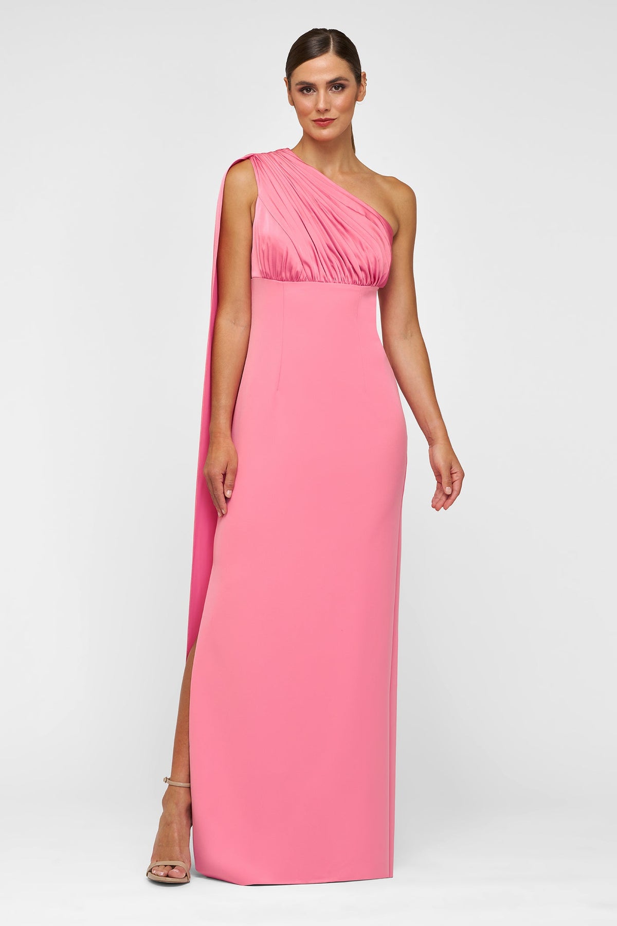 One-Shoulder Column Gown Kay Unger 55113726