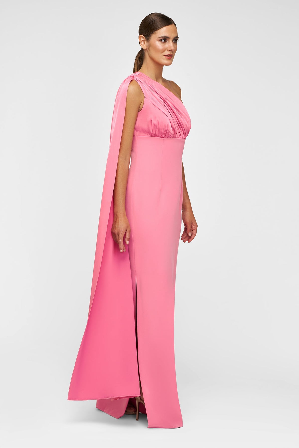 One-Shoulder Column Gown Kay Unger 55113726