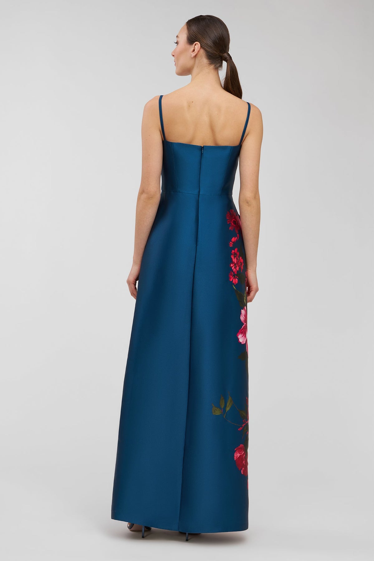 Aspen Walk Thru Jumpsuit in Blue Opal Multi — Kay Unger 55414598