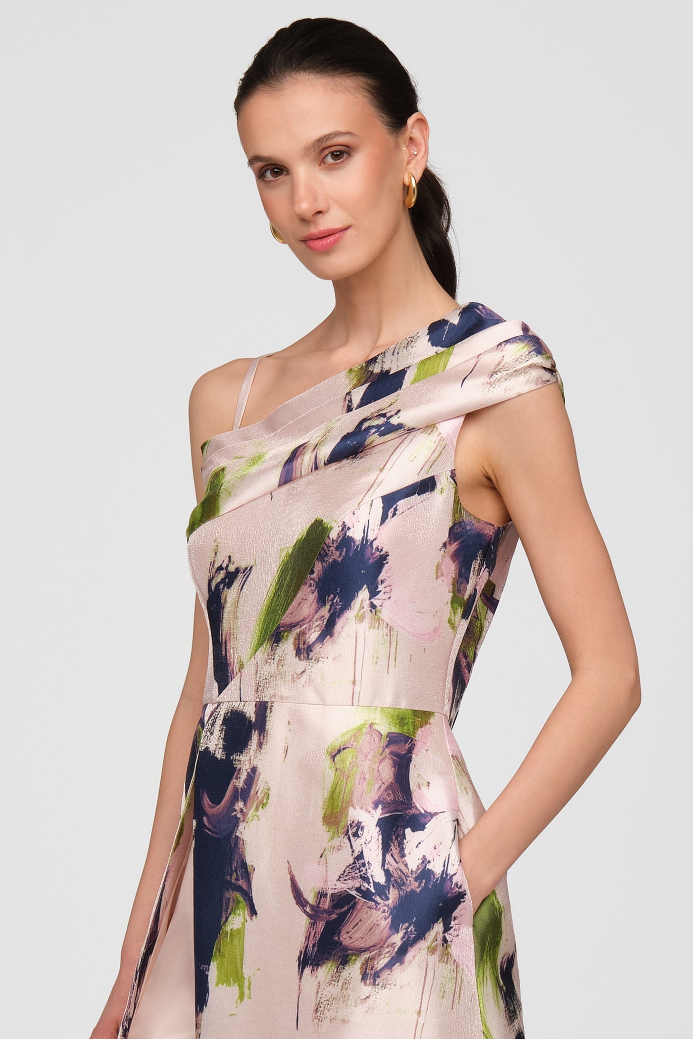 Whitely Walk Through Jumpsuit Kay Unger 55416180