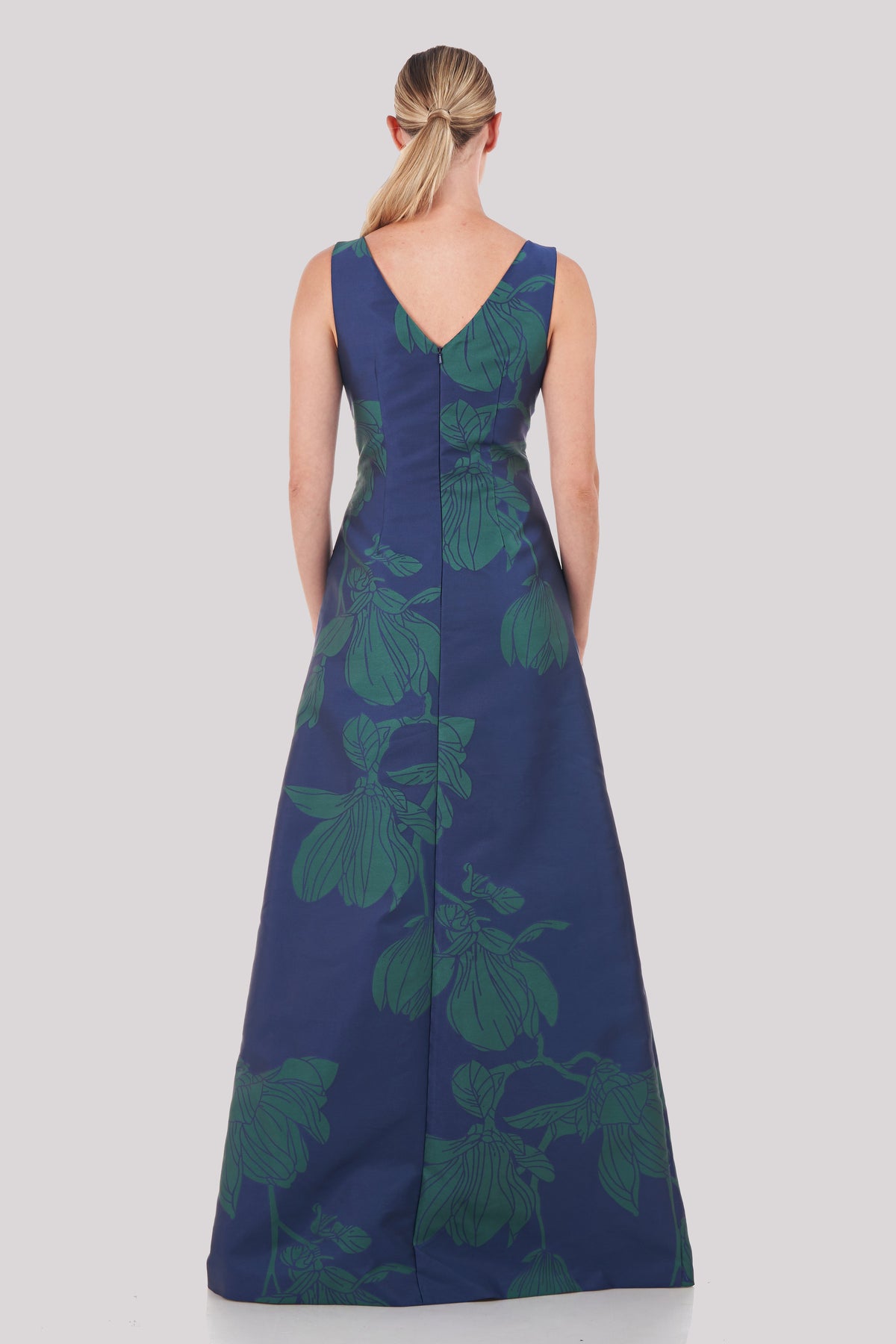 Floral Walk-Through Jumpsuit Kay Unger 5549262