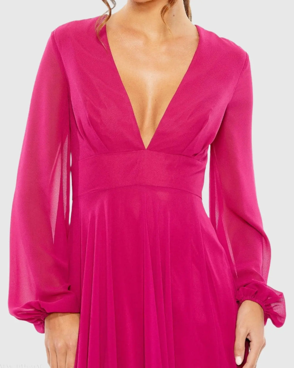 Formal Dresses Long Formal Chiffon Dress Berry