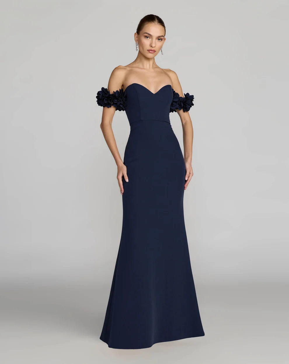 Prom Dresses Prom Long Fitted Formal Evening Dress Midnight