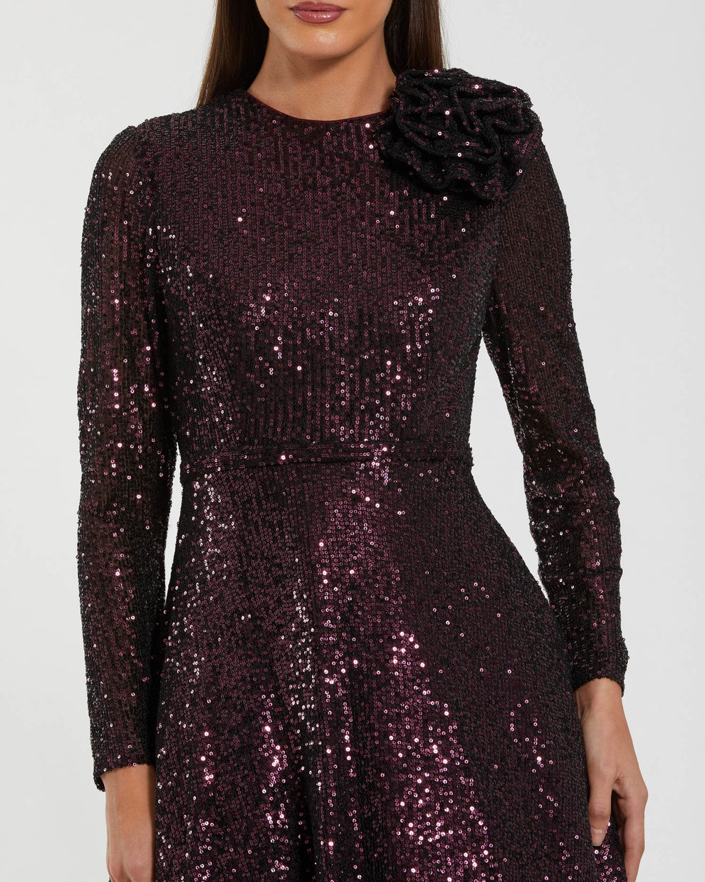 Mother of the Bride Dresses Sequin Long Formal Ball Gown Mother of the Bride Dress Amethyst