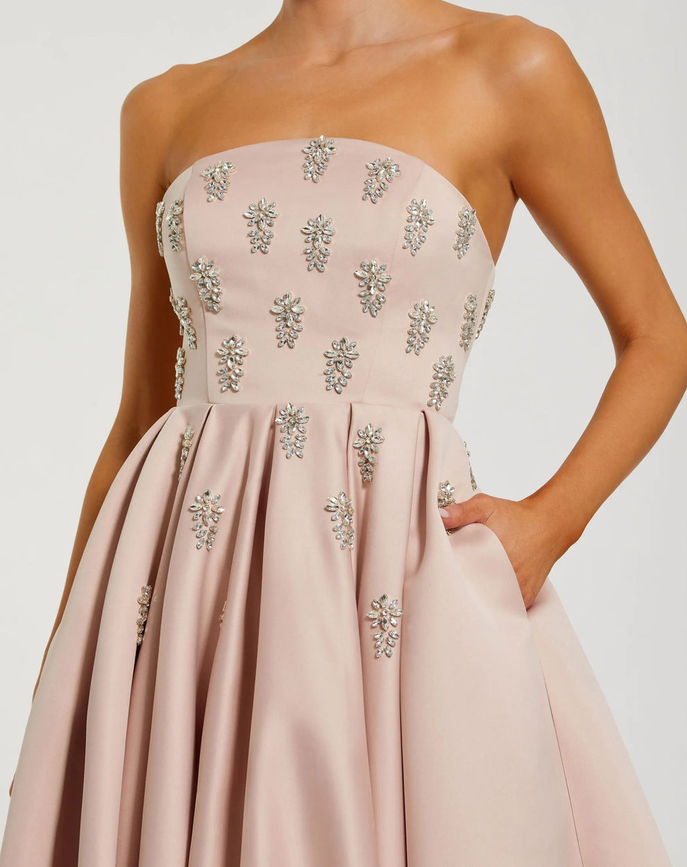 Prom Dresses Formal Long A Line Prom Dress Blush