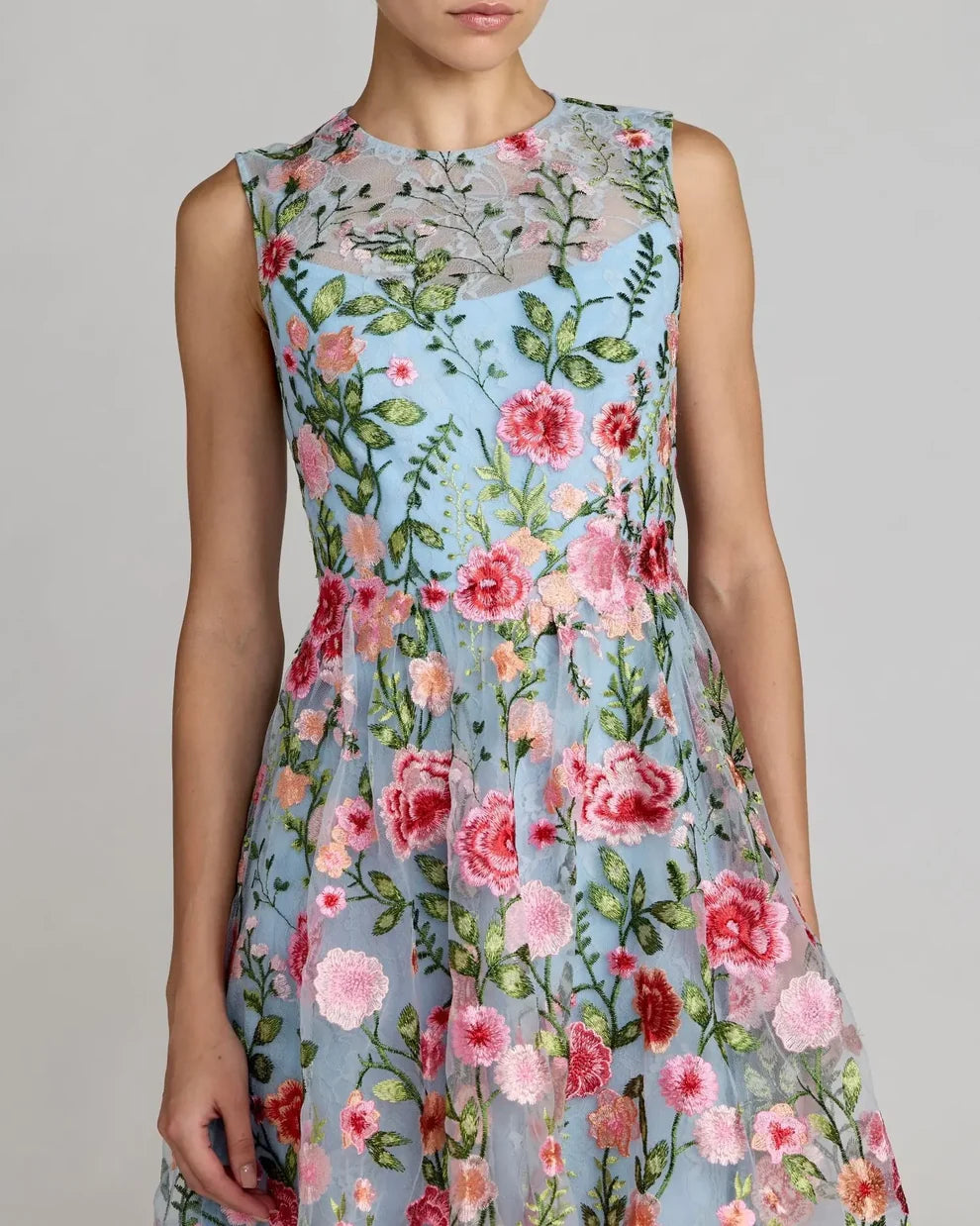 Cocktail Dresses Short Floral A Line Mini Cocktail Dress Mac Duggal 56409 Yellow Multi
