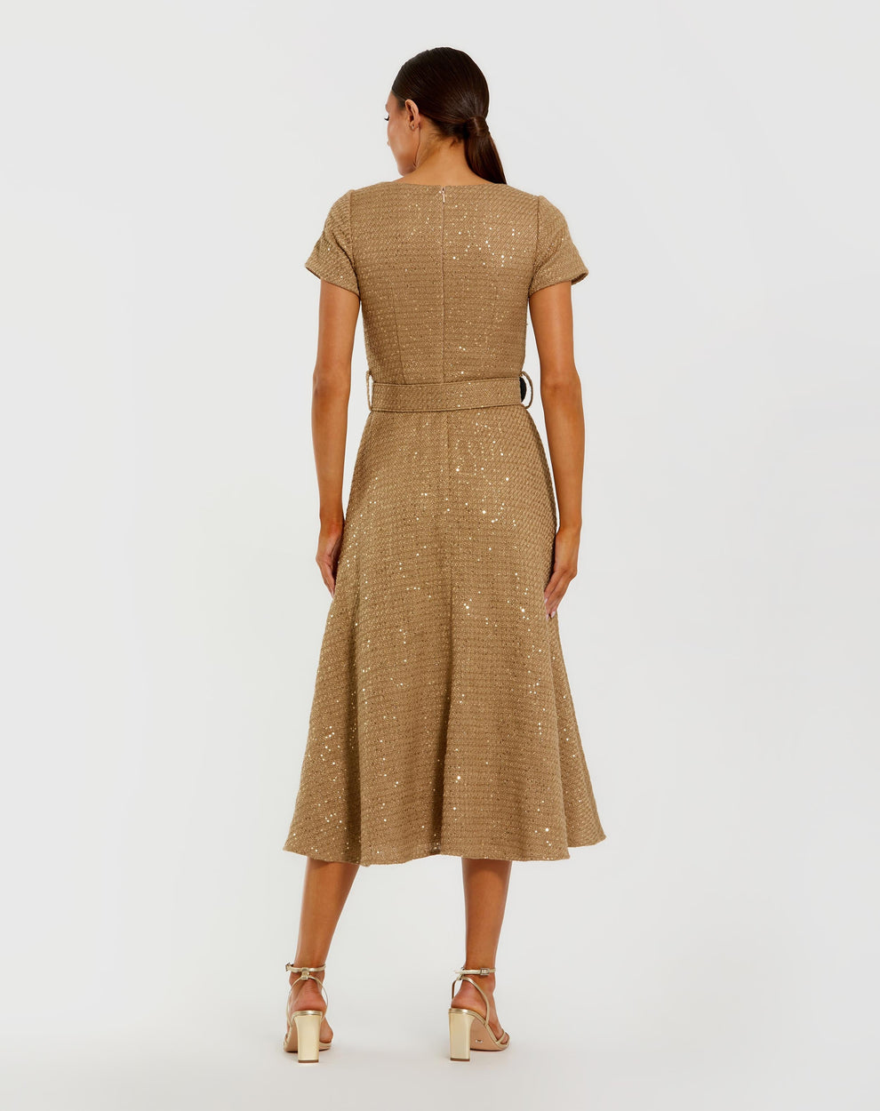 Cocktail Dresses Short Glitter Cocktail Dress Toffee