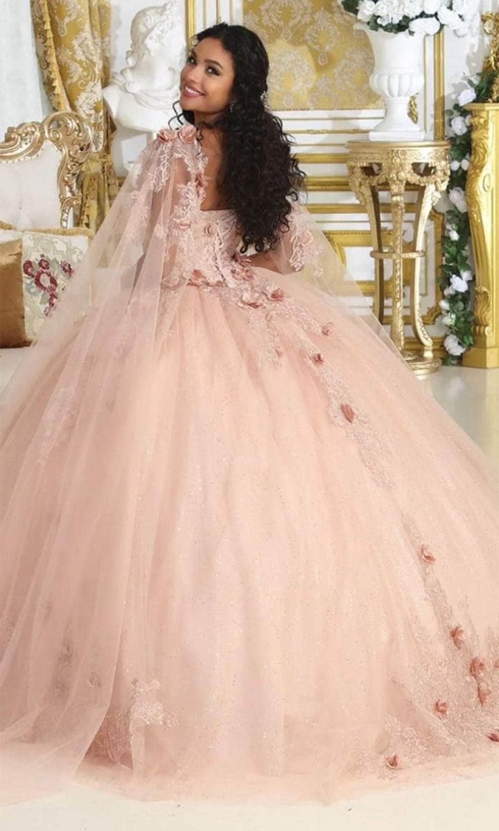 Sweetheart Floor-Length Tulle Quinceañera Ball Gown May Queen LK214