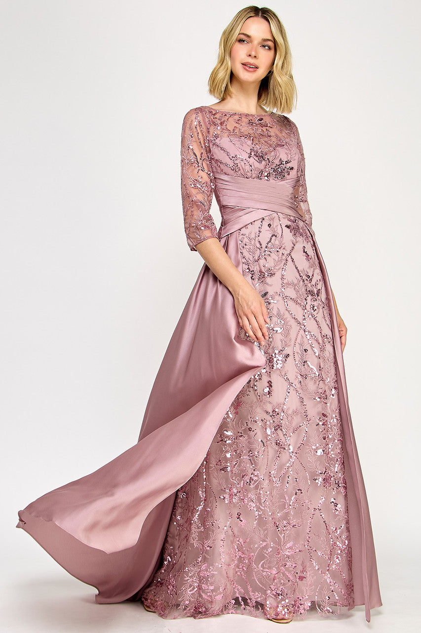 Mother of the Bride Dresses A Line Formal Long A Line Mother of the Bride Dress Lenovia 8355 Plum