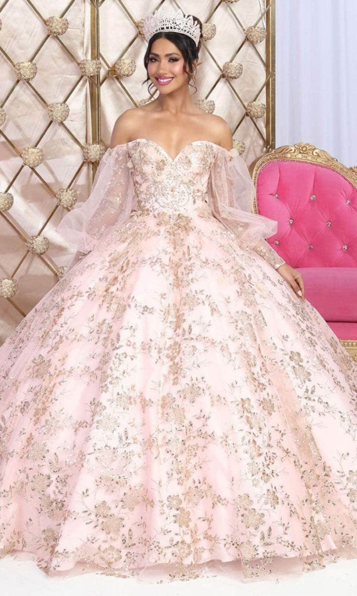 Sweetheart Floor-Length Tulle Quinceañera Ball Gown May Queen LK206