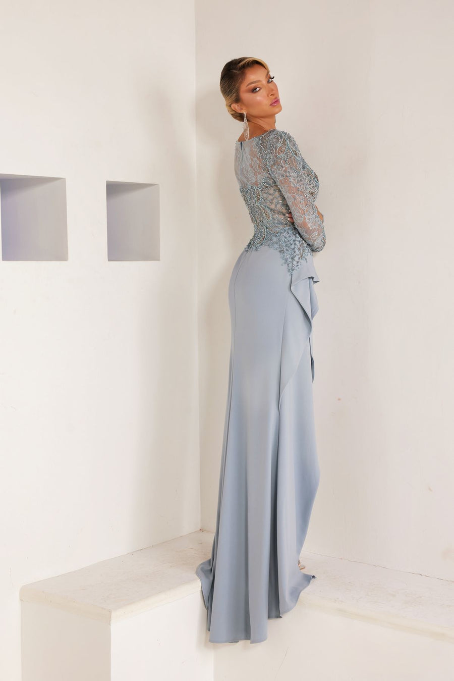 Mother of the Bride Dresses Long Evening Formal Mother of the Bride Dress Powder Blue