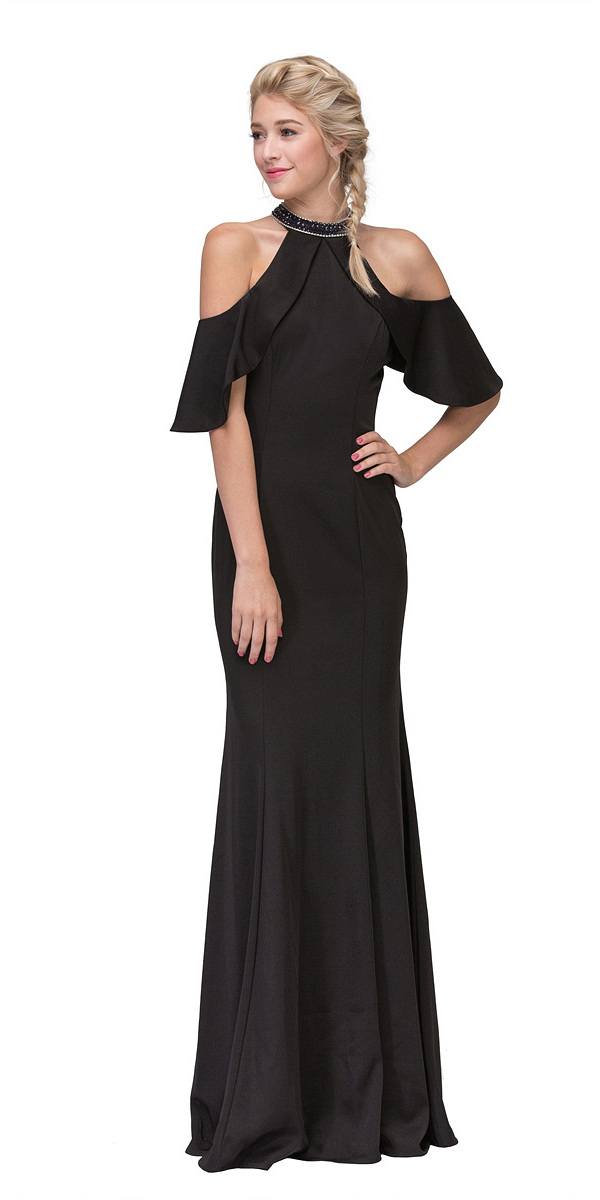 Formal Dresses Long Evening Prom Formal Dress Eureka Fashion 6110 Black