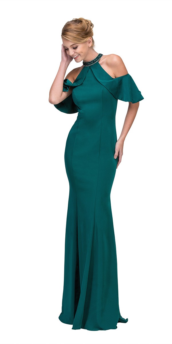 Formal Dresses Long Evening Prom Formal Dress Eureka Fashion 6110 Hunter Green