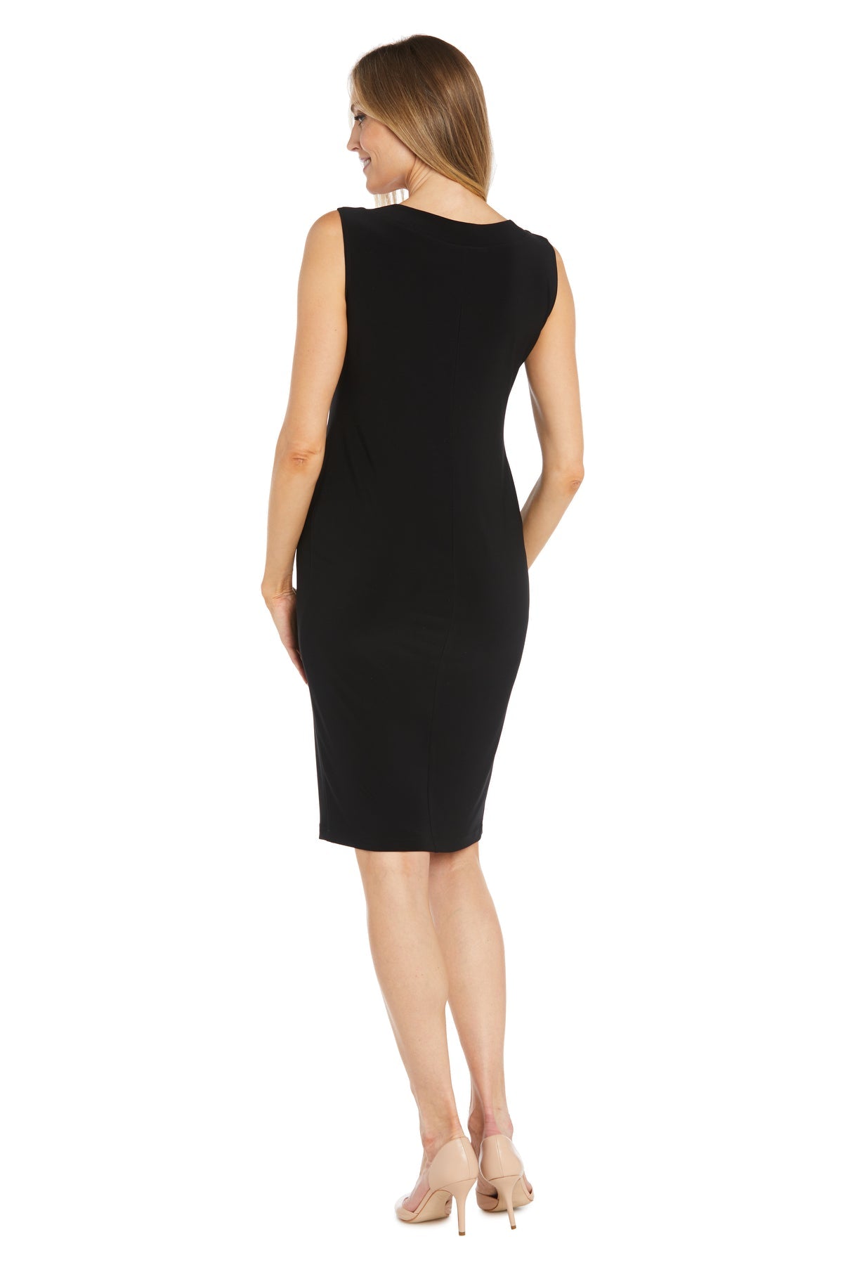 Mother of the Bride Dresses Short Lace Sequin Jacket Mother of the Bride Plus Size Dress Black