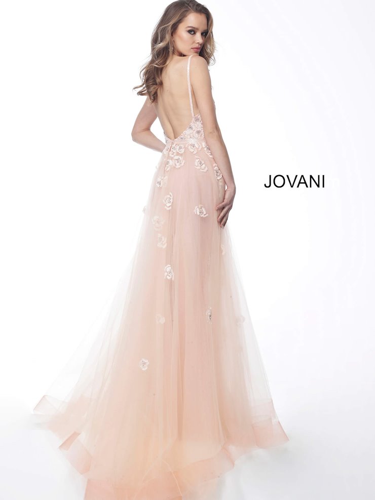 Prom Dresses Beaded Formal Long Overskirt Prom Dress Blush