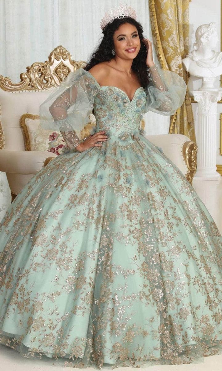 Sweetheart Floor-Length Tulle Quinceañera Ball Gown May Queen LK206
