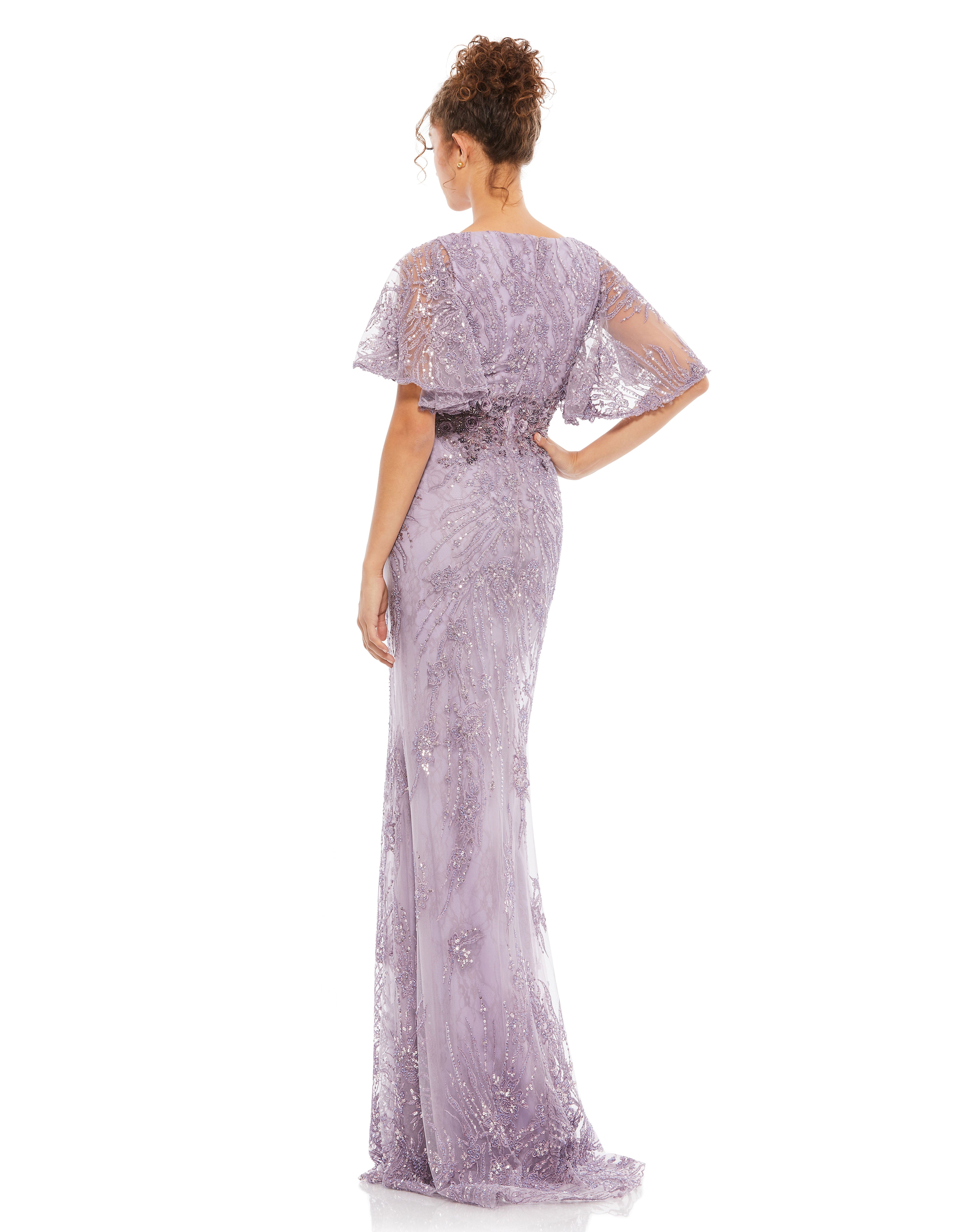 Mother of the Bride Dresses Long Mother of the Bride Dress Vintage Lilac