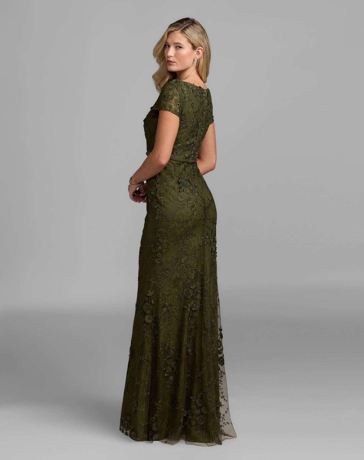 Long Prom Dress Prom Silhouette Mac Duggal 67711 - Olive