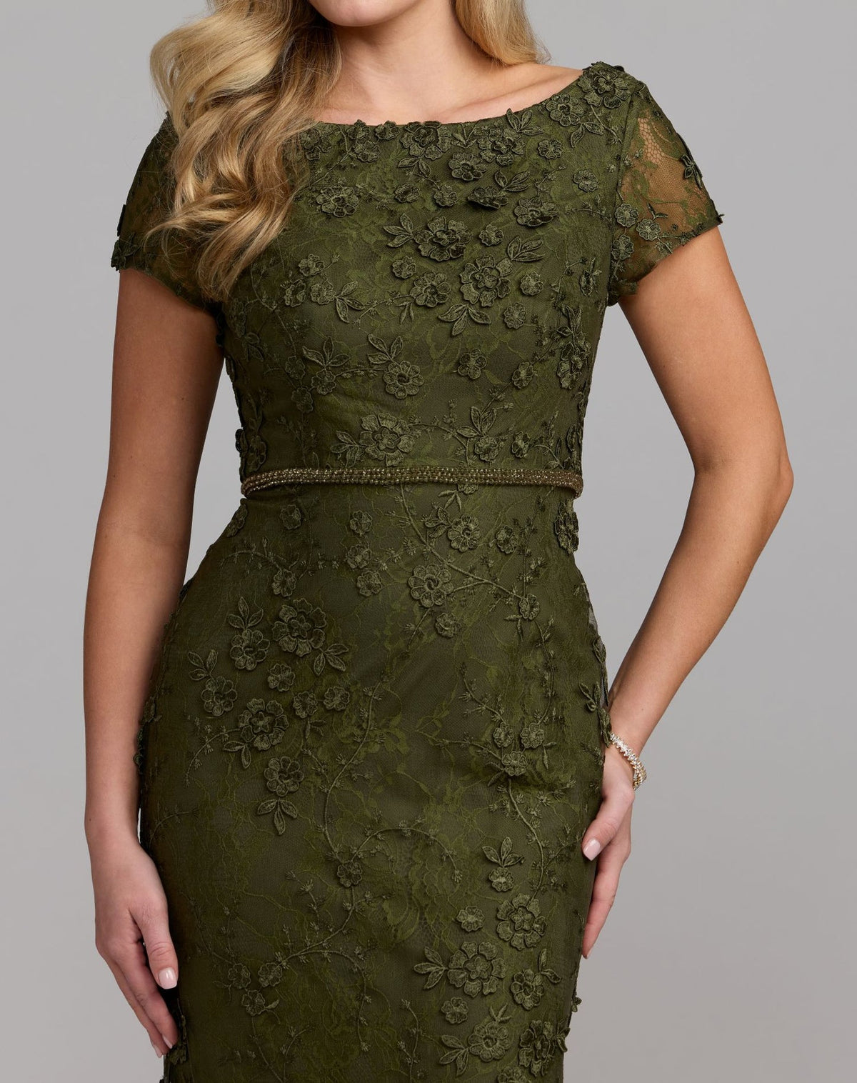 Long Prom Dress Prom Silhouette Mac Duggal 67711 - Olive