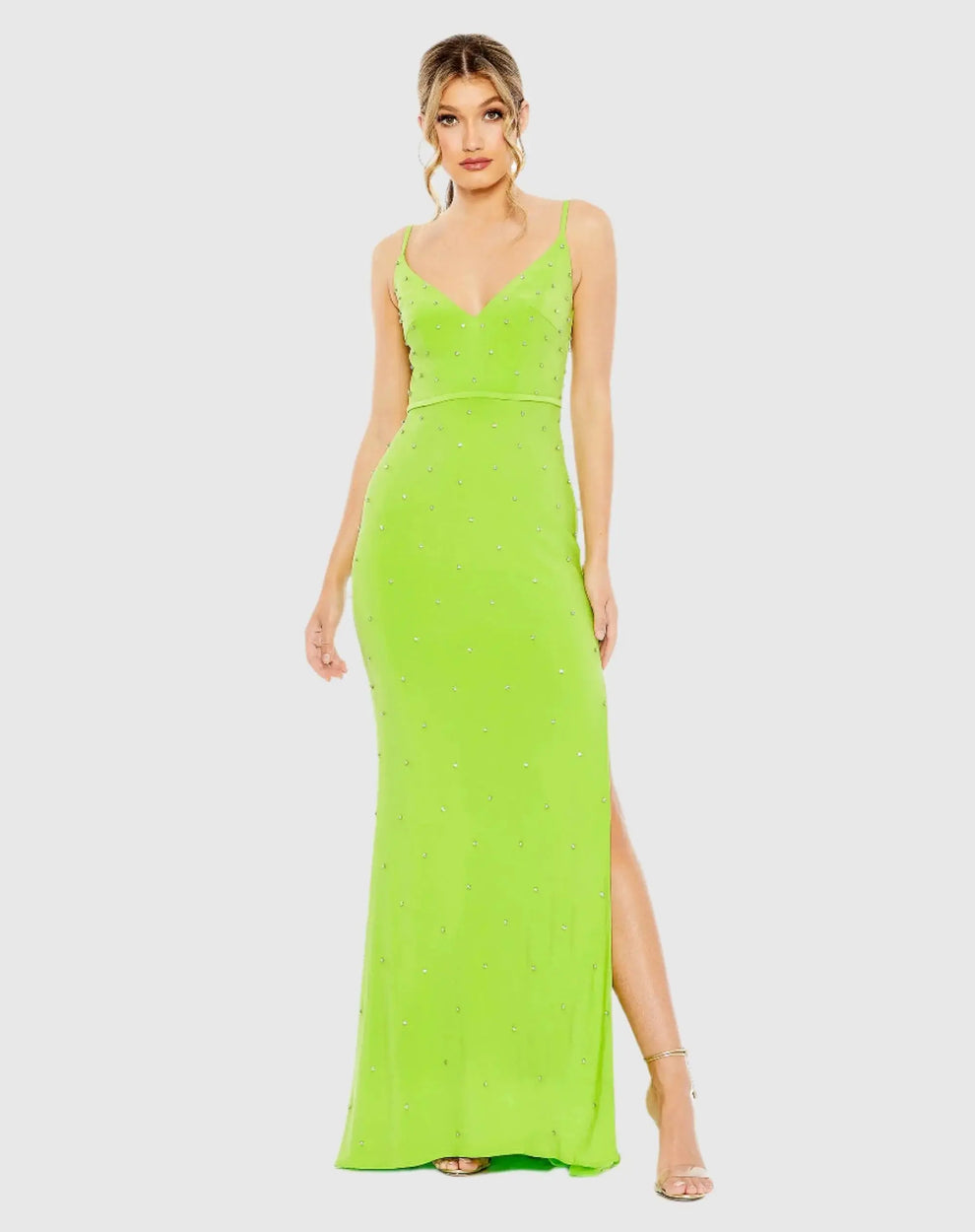 Formal Dresses Fitted Formal Evening Long Dress Apple Green