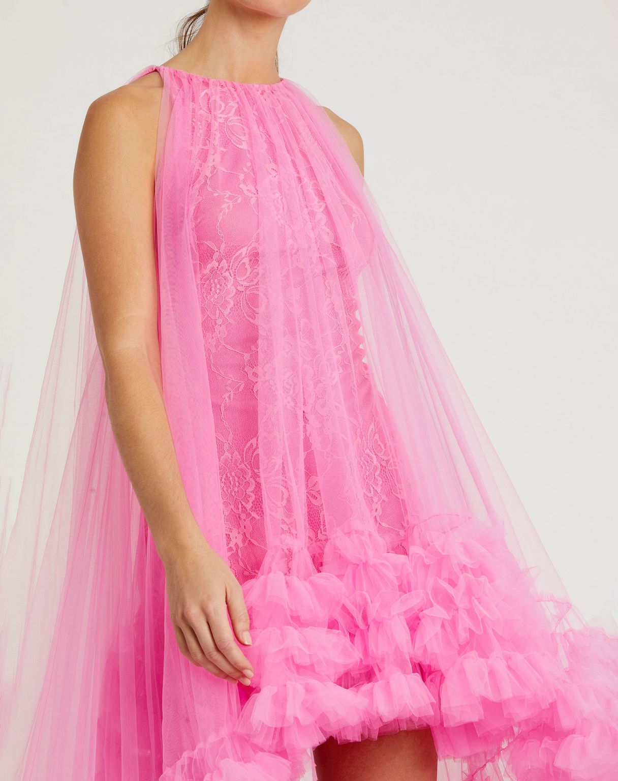Prom Dresses Prom High Low Formal Dress Hot Pink