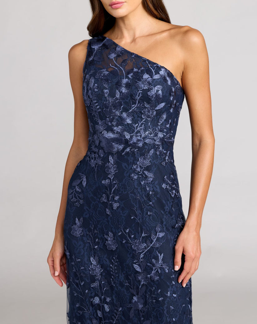 Formal Dresses Long Fitted Floral Prom Formal Dress Midnight Multi