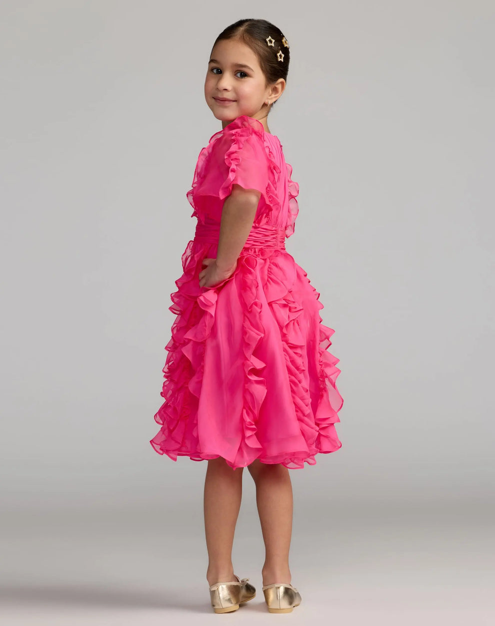 Crew/High-Neck Knee-Length Chiffon Special Occasion A-Line Mac Duggal 68667