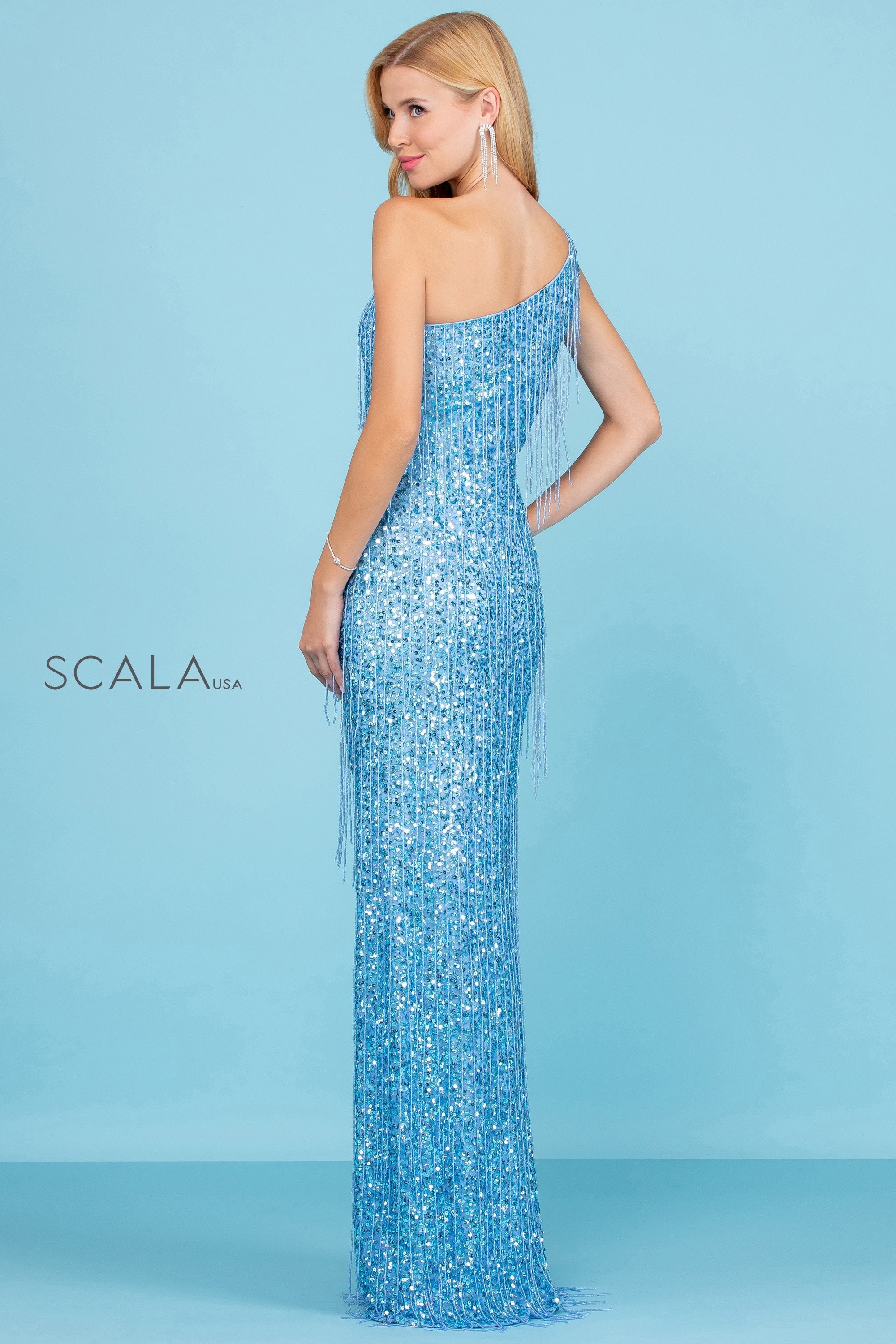 Prom Dresses Sequin Long Formal Fitted Prom Dress Dolphin