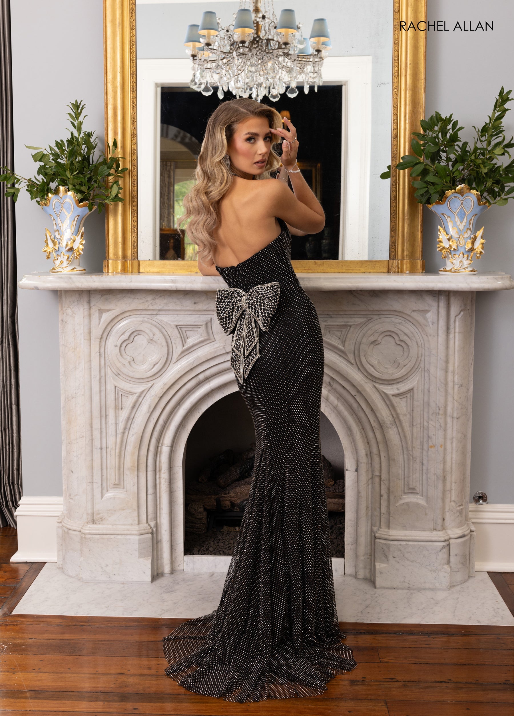 Prom Dresses Long Formal Prom Beaded Dress Black